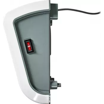Keramické topení Nedis HTBA20WT 1500 W, bílo-šedé, pro místnosti do 20 m²