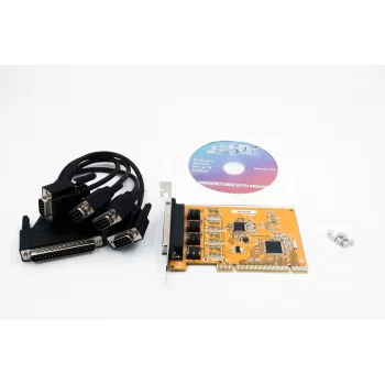 Sériová karta EXSYS 4portová RS-232 PCI s čipsetem FTDI (EX-41084)
