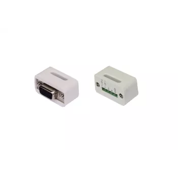 Sériový adaptér EXSYS EX-47995 9pinový D-SUB na 5pinový svorkovnicový blok, bílý