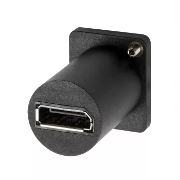 Panelový adaptér EXSYS EX-49169 D-Type Mini DisplayPort zásuvka na DisplayPort zásuvka