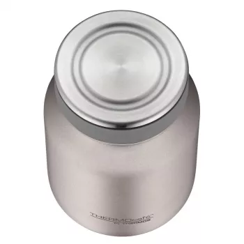 THERMOS TC Food Jar 0.5L Rosé Vacuum Insulated Stainless Steel Food Container, Leak-Proof, Rubberized Finish 4077.371.050