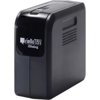 Záložní zdroj Riello UPS iDialog IDG 600 - 600 VA line-interactive, 4 zásuvky Schuko, USB, tower, černý
