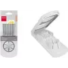 Univerzální kráječ vajec Metaltex, ABS plast, stříbrná/bílá, 1 ks (204510014)