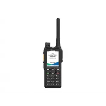 Digitální/analogová přenosná radiostanice Hytera HP785G BT V1 VHF s GPS, Bluetooth, baterií 2400mAh, stolní nabíječkou, anténou a klipem na opasek