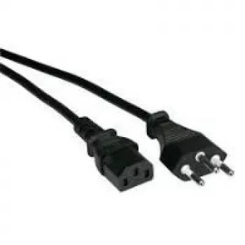 Napájecí kabel VALUE švýcarský typ J na IEC C13 1,8 m černý 19.99.1220