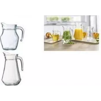Skleněná konvice Esmeyer Arcoroc ARC, 1,0 l, tvrzené sklo, bez víka, 6 ks (410-018)