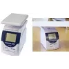 Digitální poštovní váha RAADHUIS RD-351143 500 g, dělení 1 g, bílý/modrý plast, tára, zap/vyp, na baterie