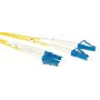 Optický patch kabel ACT 4m LSZH Singlemode OS2 Duplex LC-LC 9/125 RL9904