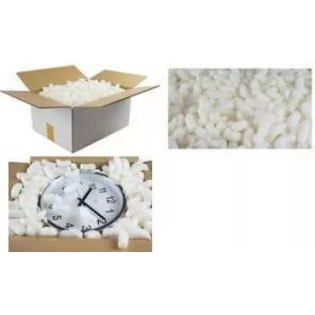 Biologicky rozložitelné výplňové chipsy RAADHUIS Eco Flo Chips, 42 l, kukuřičný škrob, bílé RD-352064