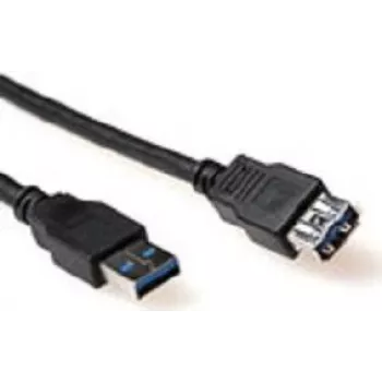 Prodlužovací kabel ACT SB3040 USB 2.0 0,5 m USB-A samec na USB-A zásuvka černý