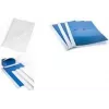 PAVO Thermal Binding Cover, Glossy, DIN A4, 12 mm, White Back, Transparent Front - 1 Piece (8036004)