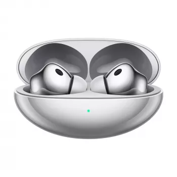 Bezdrátová sluchátka HUAWEI FreeBuds Neo Stellar Silver s nabíjecím pouzdrem, Bluetooth 5.3, IP54