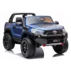 LEAN CARS Toyota Hilux DK-HL850 elektrické dětské autíčko, modrý lak, 4x4, 2 místa, dálkové ovládání, LED světla, MP3, Bluetooth