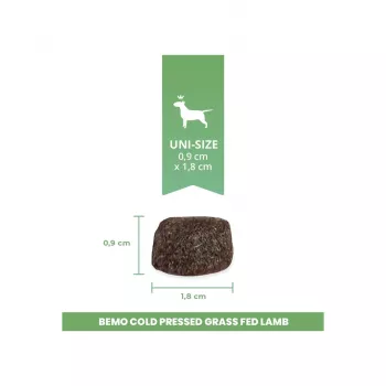 Suché krmivo pro psy BEMO Cold Pressed jehněčí z pastevního chovu – 3kg