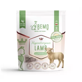 BEMO Cat Hypoallergenic jehněčí suché krmivo pro kočky 2,5 kg