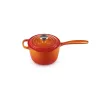 Kastrol z litiny Le Creuset 16 cm 1,5 l oranžový