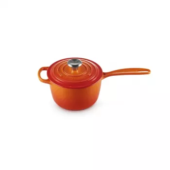Kastrol z litiny Le Creuset 16 cm 1,5 l oranžový