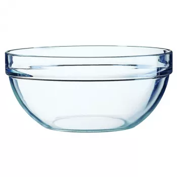 Skládací skleněná miska Esmeyer Arcoroc 130 ml, tvrzené sklo, vhodná do myčky, 36 ks (410-121)