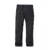 Carhartt Washed Twill Dungaree Work Pant Black Relaxed Fit
