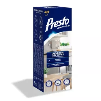 PRESTO univerzální role čisticích utěrek 40 ks, box