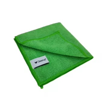 Mikrovláknové utěrky QLEANUP 250gsm 30x30 cm, 10 ks, zelené