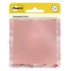 Průhledné poznámky 3M Post-it modré, 36 listů, 76 x 76 mm 7100394468