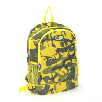 Termobal batoh GIOSTYLE Camouflage, mix fuchsiová/modrá/žlutá/bílá