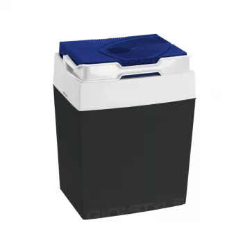 Elektrický chladicí box GIOSTYLE Brio 30 / 12V, tmavě šedý/červený/modrý