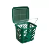 Koš na bioodpad BIOBAG MaxAir 7 l, 24x19,7x20,5cm, zelený