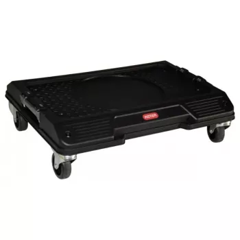 Přepravní vozík KETER DIY Connect 55,7x43,7x16,4 cm, černý/červený, IP54, nosnost 30 kg