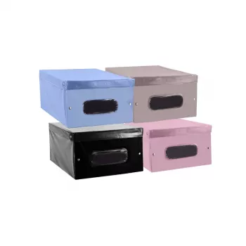 Úložná krabice na vinyl ORDINETT 50x38x24 cm Cloe PVC různé