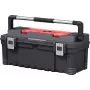 Kufr na nářadí KETER DIY Hawk 26 s organizérem, 66 x 28,7 x 26,6 cm, černý/červený