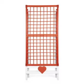GIOSTYLE Love sušák na prádlo bílý/oranžový 180x56x96cm