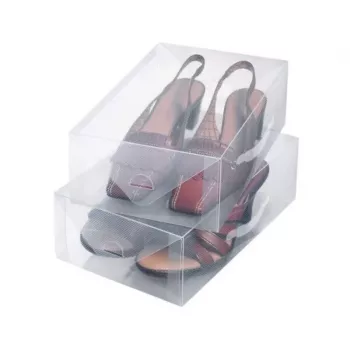 Úložné boxy na boty ORDINETT 2 ks L 34x21x13 cm Top Class