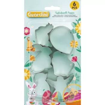 Sada vykrajovátek na velikonoční cukroví a perník GUARDINI 6 ks 5-6x2cm
