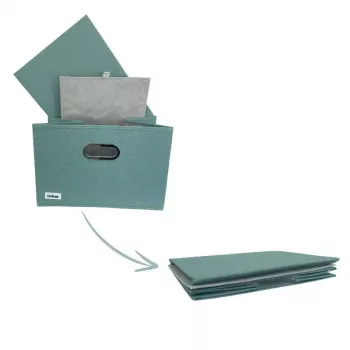 Úložný box ORDINETT Box S 29,5x22,5x16,5 cm mátový polypropylen 11 l