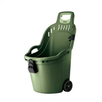 STEFANPLAST Wheelbarrow Helpy Cart 50L 59.5x53x88.5cm Green