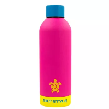 GIOSTYLE Bottle Fluo 0.75L Assorted Pink/Yellow/Green/Blue