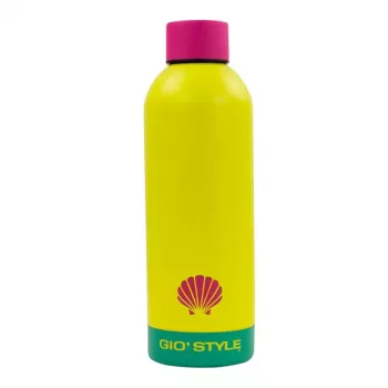 GIOSTYLE Bottle Fluo 0.75L Assorted Pink/Yellow/Green/Blue