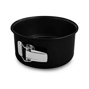 Guardini Gardenia forma na dort s vysokým dnem, průměr 20 cm, výška 8,5 cm, uhlíková ocel, nepřilnavý povrch, černá