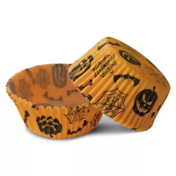 Formy na pečení GUARDINI Halloween 60 ks Ø 7 x 3 cm