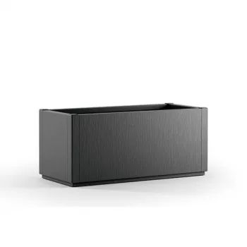 Květináč STEFANPLAST Ethica 80x36x35 cm šedý