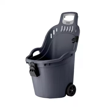 STEFANPLAST Wheelbarrow Helpy Cart 50L 59.5x53x88.5cm Gray