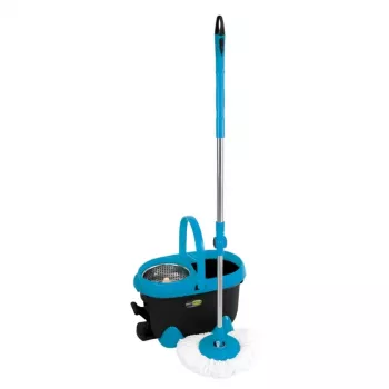 GIOSTYLE Floor Cleaning Set Love Spin Mop 360° Assorted, 4 Colours