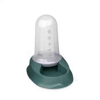 Automatický dávkovač krmiva a vody Chic STEFANPLAST, 2 l, zelený