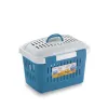 Přepravka Midi Gulliver STEFANPLAST 45x33x33 cm bílá/modrá