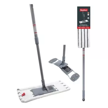 SAUBER podlahový kartáč 40cm s teleskopickou rukojetí