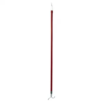 Sušák na prádlo ORDINETT 100 cm – ocelový sušák s 8 tyčemi, bílý