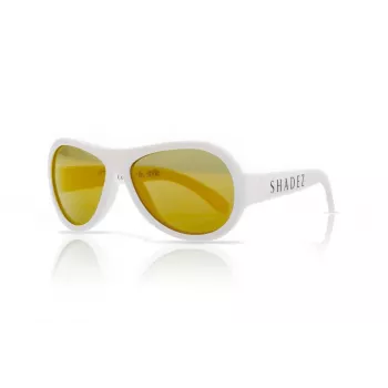 Dětské sluneční brýle SHADEZ Classic White Teeny, 7-15 let