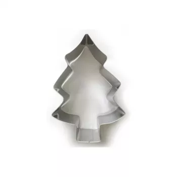 Forma na dort GUARDINI vánoční stromek 20 x 13,7 cm nepřilnavá uhlíková ocel antracitově šedá